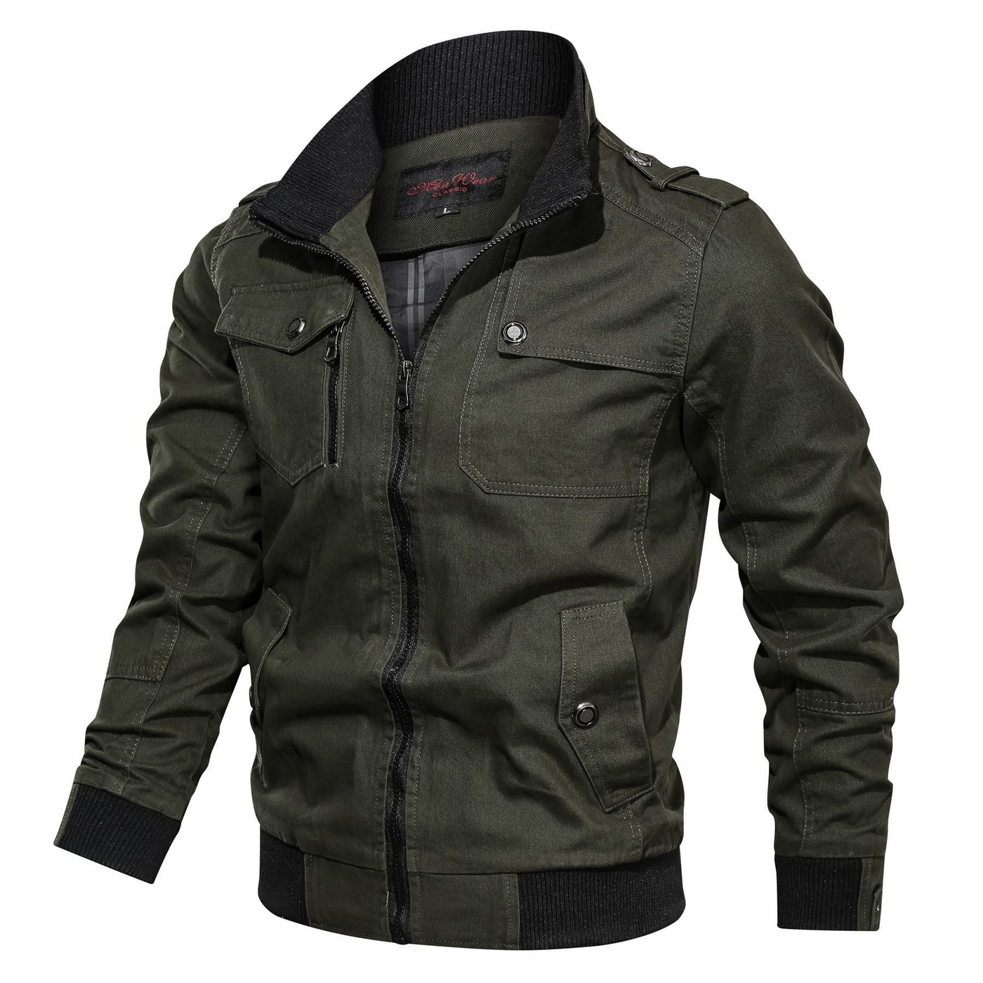 Stylish Cargo Combat Winter Jacket for Everyday Wear