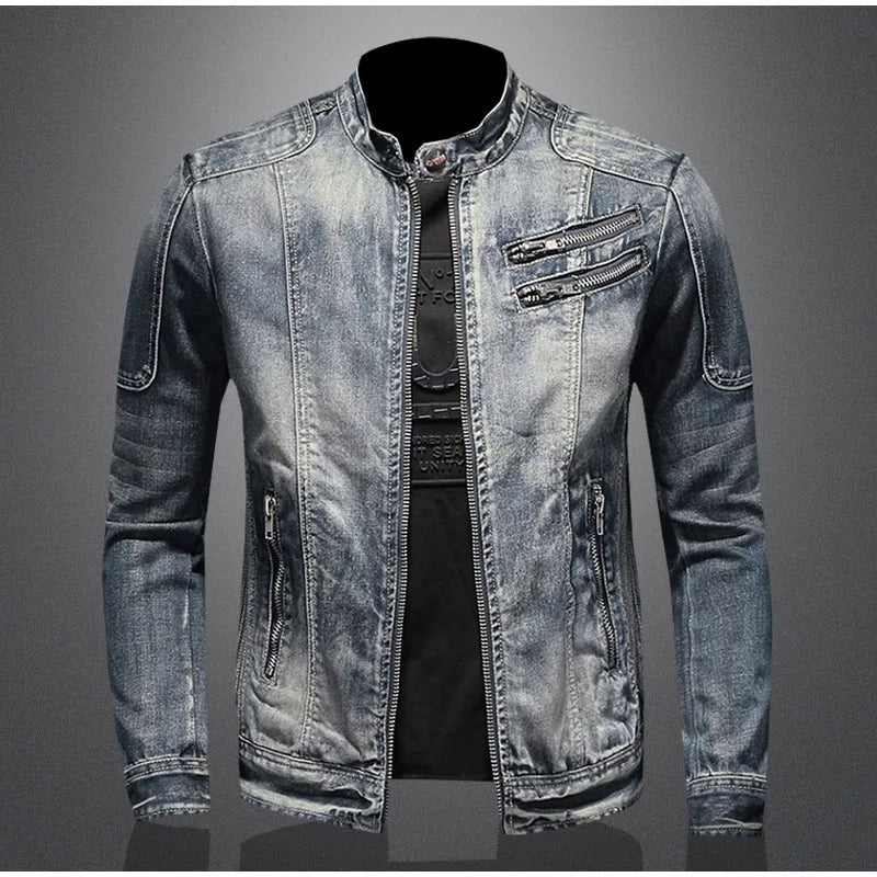 Stylish Casual Denim Winter Jacket