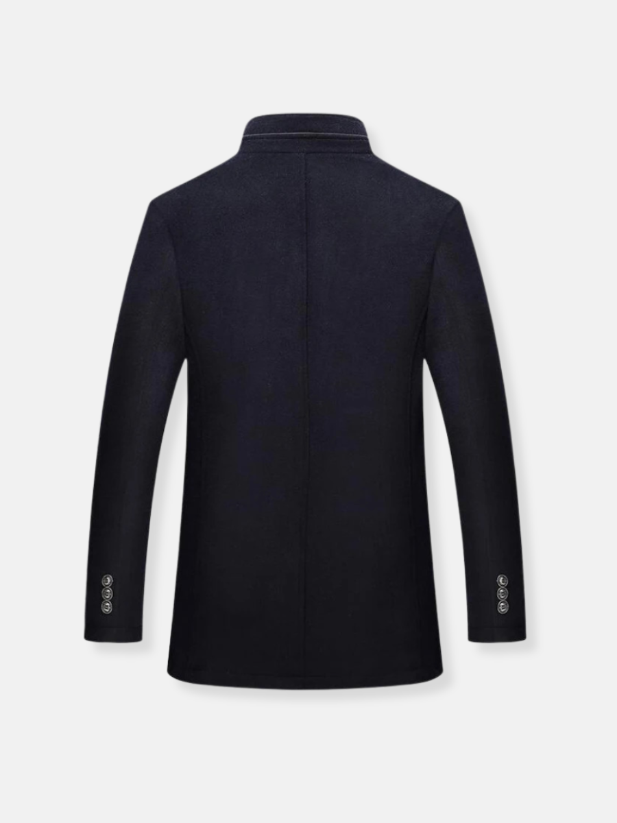 Eleganter Wollener Trenchcoat für Herren – Stil und Komfort vereint!