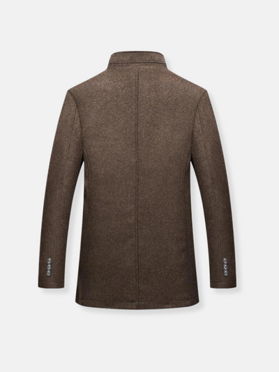 Eleganter Wollener Trenchcoat für Herren – Stil und Komfort vereint!