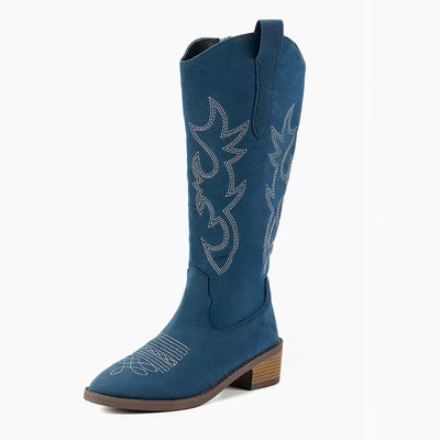 IVY | Bestickte Western-Cowboystiefel